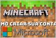 Contas da Microsoft e do Minecraft Minecraf
